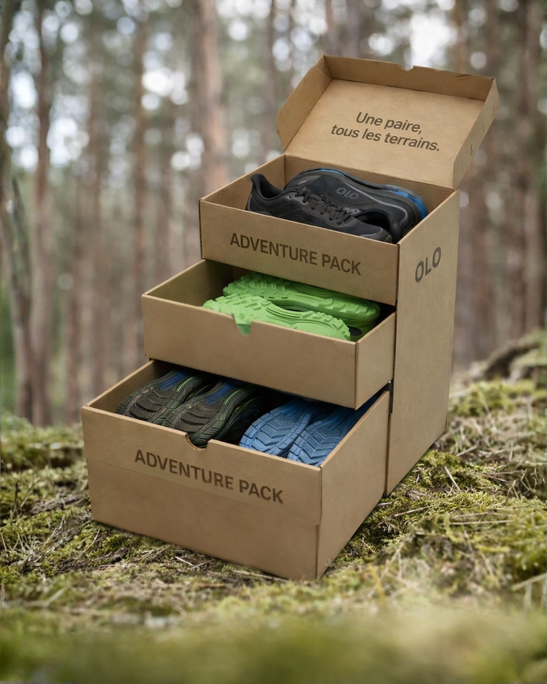 Adventure pack OLO dans la foret Adventure pack OLO dans la foret